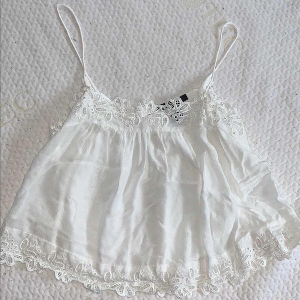 Baby doll flowy tank